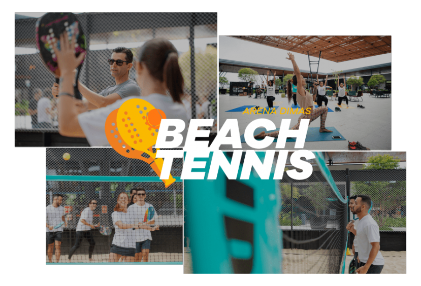 Continente em Festa: evento terá área para prática de esportes como o beach tennis